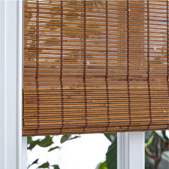 Custom 100% Bamboo Roman Shade Blind for Windows or Doors【Homer E394/5807K】