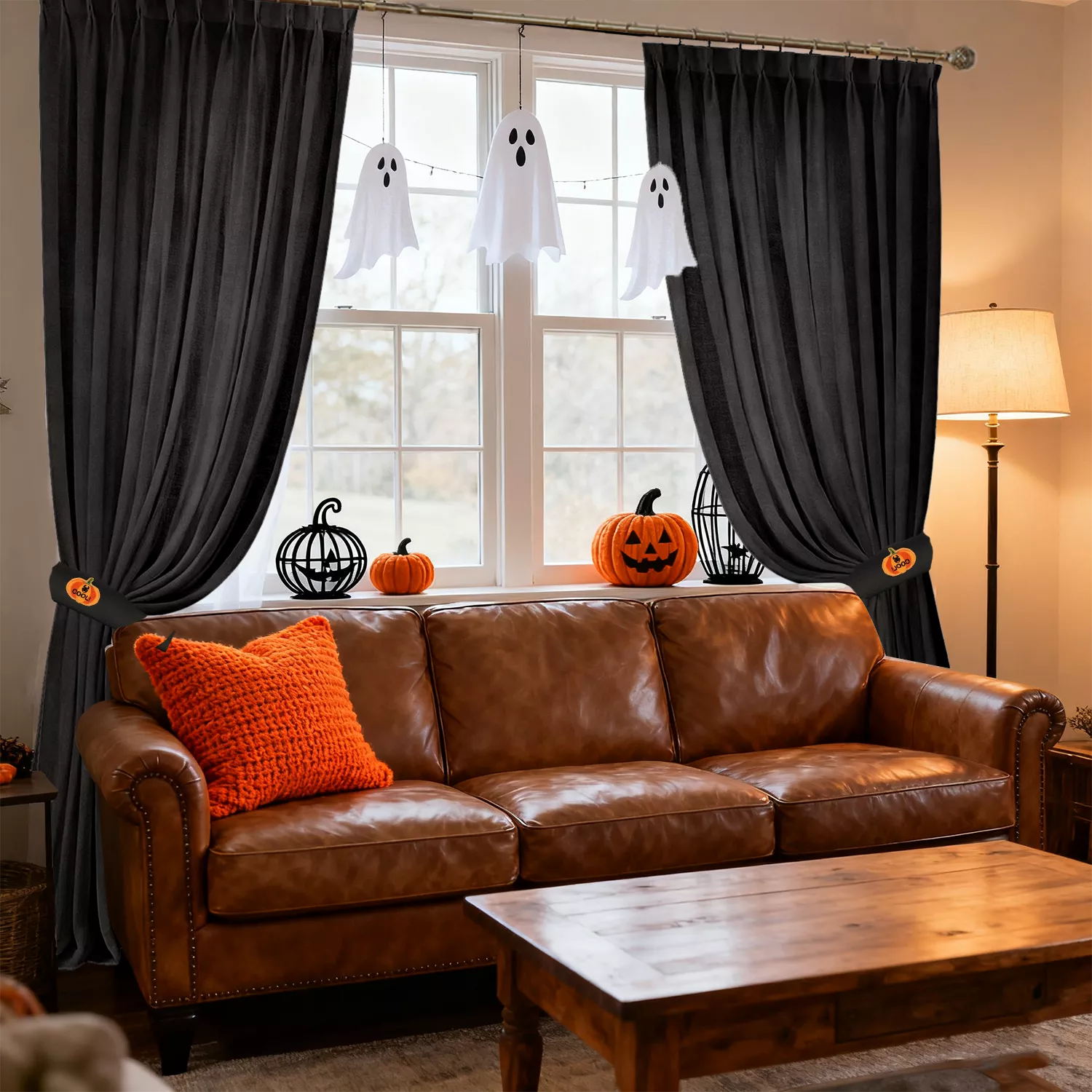 Halloween Drapes for bedroom