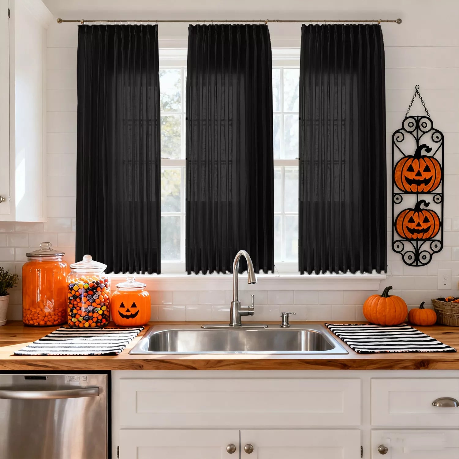 Halloween Drapes for bedroom