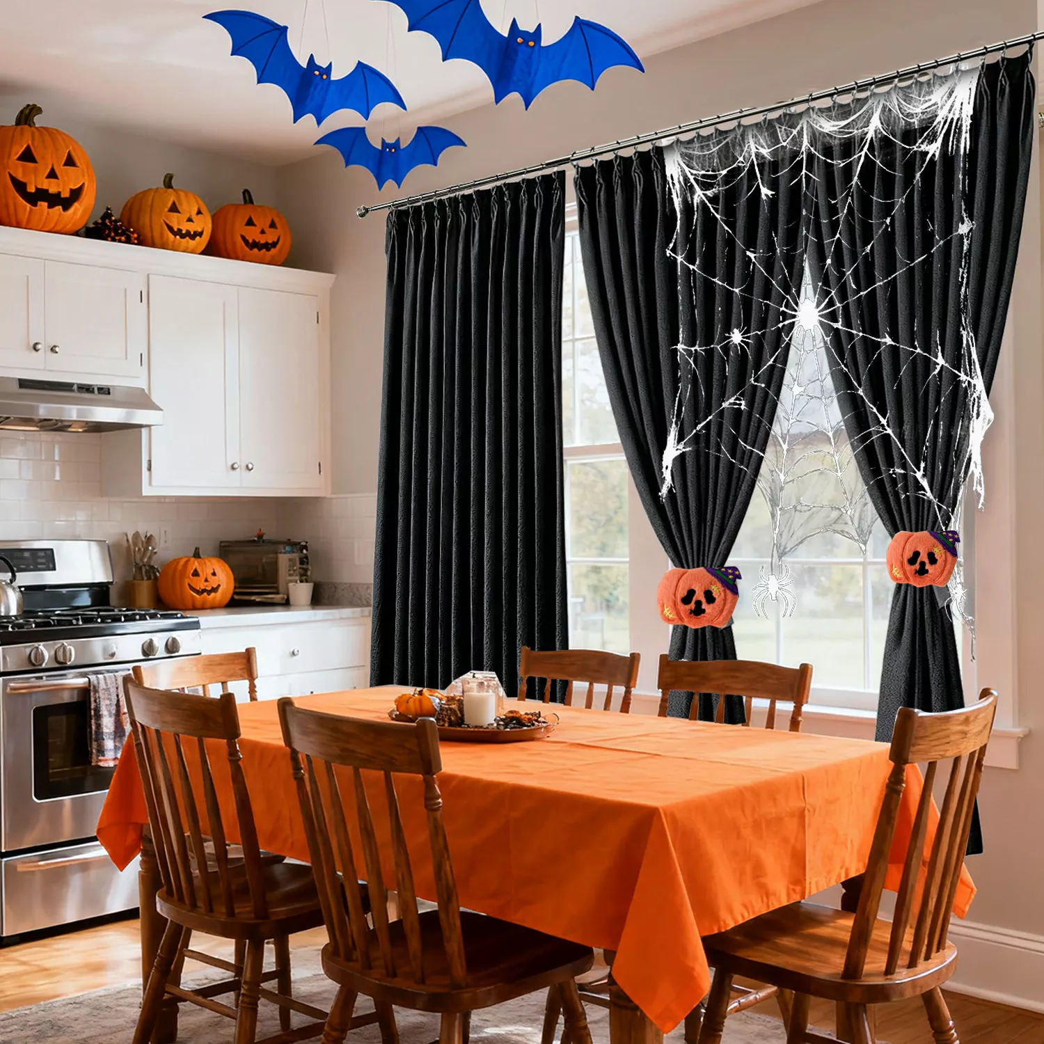 Halloween Curtains for Bedroom Bolonia - WinCurtain