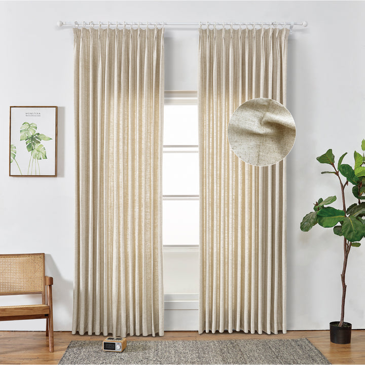 Custom Linen Curtains 【Bihar】